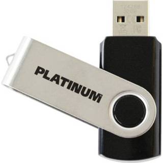 👉 Platinum TWS USB-stick 64 GB USB 2.0 Zwart 177558