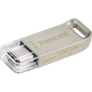 👉 Transcend JetFlashÂ® 850 USB-stick Zilver 32 GB USB-C USB 3.1