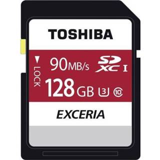 👉 Toshiba Exceria N302 SDXC-kaart 128 GB Class 10, UHS-I, UHS-Class 3