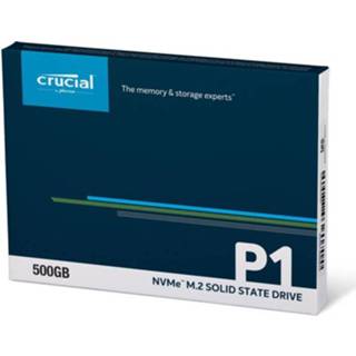 👉 Crucial CT500P1SSD8 SATA M.2 SSD 2280 harde schijf 500 GB P1 Retail PCIe NVMe 3.0 x4