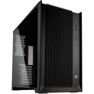 👉 Stoffilter zwart Midi-tower PC-behuizing Lian Li PC-O11AIR 2 voorgeïnstalleerde ventilators, Zijvenster, 4718466008756