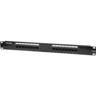 👉 Intellinet 519526 Netwerk-patchpanel 16 poorten CAT 6 1 HE