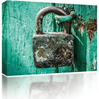👉 Canvas One Size GeenKleur Rusty lock 5060652120131
