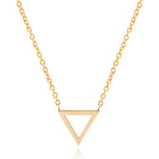 👉 Damesketting rose vrouwen Hippe dames ketting Triangle 8720088552810