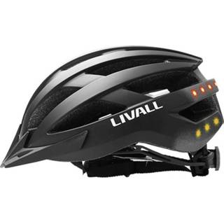 👉 Fiets helm zwart Livall MT1 MTB fietshelm Confectiemaat: M Hoofdomvang: 54-58 cm 6970173151578
