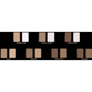 👉 Wenkbrauw poeder One Size no color bruin Wenkbrauwpoeder DUO Brown 8717853242205