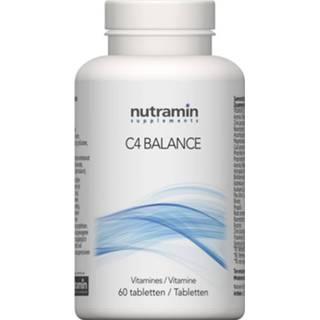 👉 Gezondheid vitamines Nutramin C4 Balance Tabletten 8713559910509