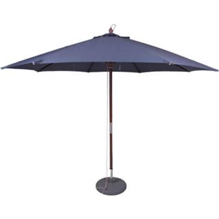 👉 Parasol grijs Ibiza 350cm (grijs) 4710958388810