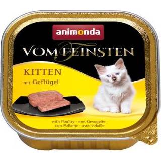 Animonda Vom Feinsten Kitten Kattenvoer 6 x 100 g - met Rund