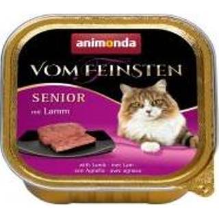 👉 Animonda vom Feinsten Senior Kattenvoer 6 x 100 g - met Gevogelte