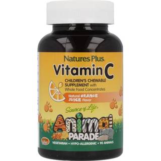 👉 Vitamine C tablet vitamines gezondheid Animal Parade Tabletten 90st 97467299986
