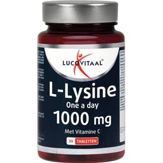 Gezondheid voedingssupplementen sport Lucovitaal L-Lysine 1000mg Tabletten 8713713042510