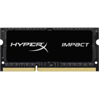 👉 Zwart HyperX Laptop-werkgeheugen module IMPACT Black HX316LS9IB/4 4 GB 1 x DDR3L-RAM 1600 MHz CL9 9-9-33 740617233339