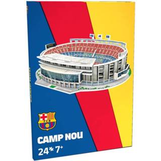 👉 Puzzel One Size GeenKleur Barcelona Camp Nou 24 stukjes 8425402198773