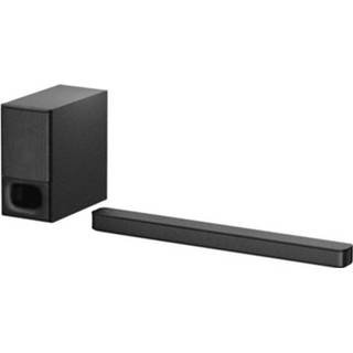👉 Soundbar zwart Sony HT-S350 Bluetooth, Incl. draadloze subwoofer, Wandbevestiging 4548736089204
