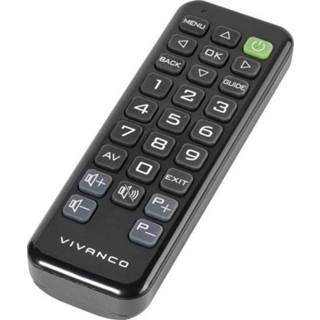 👉 Vivanco RR Z 160 Afstandsbediening Zwart