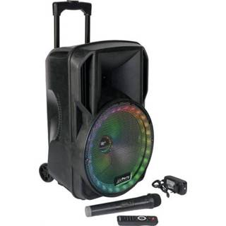 👉 Party 15RGB Party speaker 38 cm 15 inch werkt op een accu 1 stuks