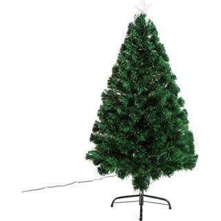 👉 Kerstboom active HOMCOM dennenboom LED- licht tips 8 lichtmodus 120 cm 4250871218417