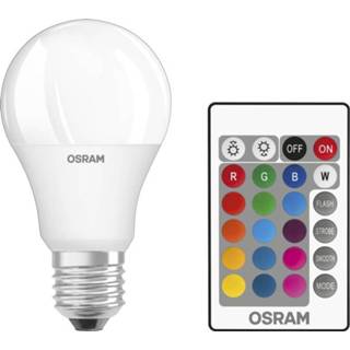 👉 Osram LED Base reflectoramp RGB 4,5W GU10 warm wit 120° mat incl. afstandsbediening