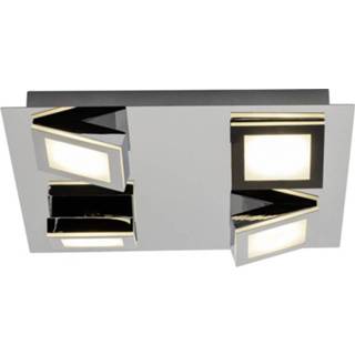 👉 Energielabel wit chroom LED-plafondspot 20 W Energielabel: LED (A++ - E) Warm-wit Brilliant Winner G69635/15 4004353294433