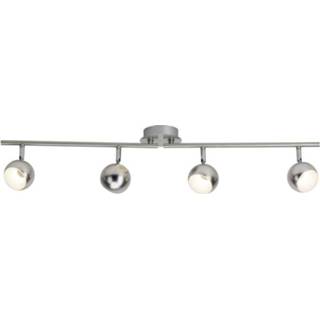 👉 Energielabel wit RVS LED-plafondspot 14.8 W Energielabel: LED (A++ - E) Warm-wit Brilliant Inova G58032/13 4004353274312