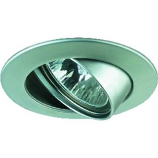 Paulmann 17954 Premium Inbouwring Energielabel: Afh. van lamp (A++ - E) Halogeen GU5.3 50 W Chroom (mat)