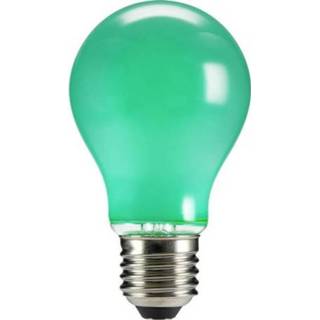 👉 Sygonix LED Energielabel A (A++ - E) E27 Peer 4 W Groen (Ø x l) 60 mm x 105 mm Filament / Retro-LED 1 stuks