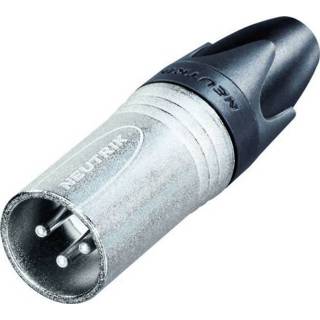 👉 Zilver Neutrik NC3MXX XLR-connector Stekker, recht Aantal polen: 3 1 stuks 7613187000379