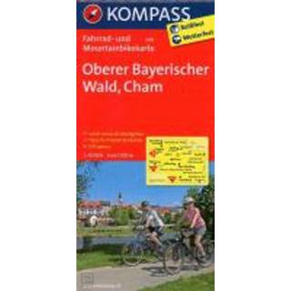 👉 Boek Oberer Bayerischer Wald - Cham 1 : 70 000 62Damrak (3850263185) 9783850263184