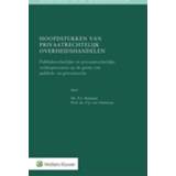 👉 Hoofdstukken van privaatrechtelijk overheidshandelen 9789013149975