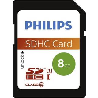 👉 Philips SDHC-kaart 8 GB Class 10 8719274668633