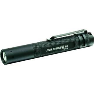 👉 Penlight zwart LED Ledlenser P2 BM werkt op batterijen 36 g 8602 4029113860253