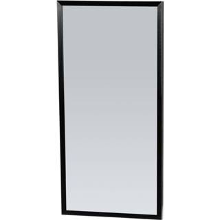 👉 Spiegel Bewonen Silhouette met aluminium frame 40x80 cm 8719638825535