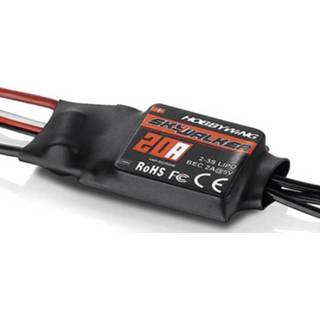 👉 Vliegtuig Brushless snelheidsregelaar voor RC Hobbywing Skywalker 20A Belastbaarheid (max.): 25 A 6938994402002