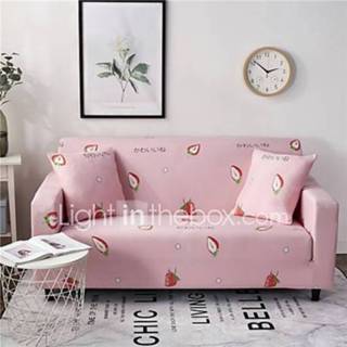 👉 Kussenovertrek om het huis Aardbei duurzame zachte hoge stretch kussenovertrekken bank cover wasbare spandex couch covers