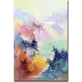 👉 Olieverfschilderi groot Mintura kunst formaat hand geschilderd abstract landschap olieverfschilderij modern aan de muur foto voor thuis decoratie geen ingelijst