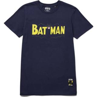 👉 Batman 80th Anniversary 50s Future t-shirt - Marineblauw - XXL - Navy blauw