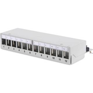 👉 Digitus DN-93706 Netwerk-patchpanel 12 poorten Leeg 1 HE 4016032435242