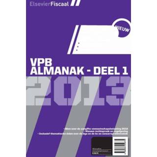 👉 Almanak Elsevier vpb / Deel 1 2013 9789035250864