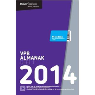 👉 Almanak Elsevier VPB / deel 1 2014 9789035251724