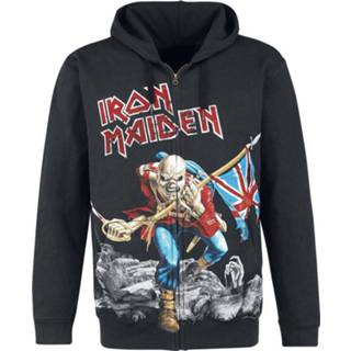 👉 Vest met capuchon zwart Iron Maiden The Trooper - Battlefield 4031417185994