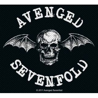 👉 Embleem patch Avenged Sevenfold Deathbat standaard 5055339730802