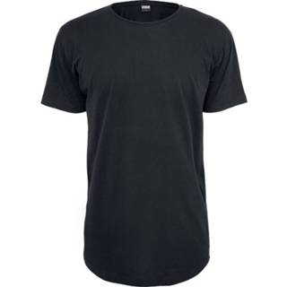 Shirt T-Shirt zwart Urban Classics Shaped Long Tee 4053838244562