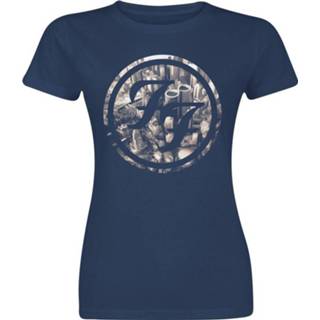 👉 Shirt T-Shirt meisjes blauw Foo Fighters Sonic highways Girls navy 5060420681321 5060420681314 5060420681307 5060420681338 5060420681345