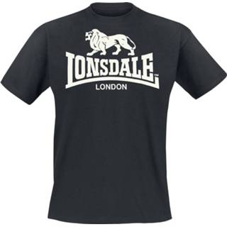👉 Shirt T-Shirt zwart Lonsdale London Logo 4250206872529