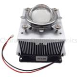 👉 Radiator LED Heatsink Cooling + 60 90 120 Degrees Lenes Reflector Bracket Fans For High Power 20W 30W 50W 100W