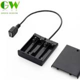 👉 Power supply USB Battery Box for 5V LED Strip Lights Mini
