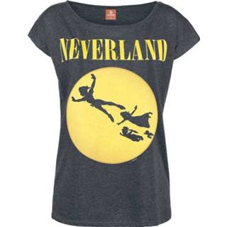 👉 Shirt T-Shirt meisjes grijs Peter Pan Neverland Seattle Girls donkergrijs gemêleerd 4044583664200 4044583664217 4044583664224 4044583479903 4044583479897