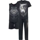 👉 Pyjama zwart Spiral Wolf Chi 5055800604915