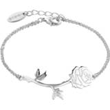 👉 Rose armband zilverkleurig standard vrouwen Beauty and the Beast Disney by Couture Kingdom - 4060587163617